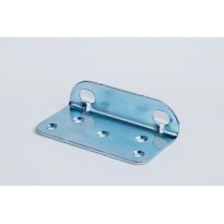 Pát sắt chữ L mạ kẽm 5 lỗ