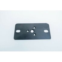 Bản mã sắt phẳng chữ nhật sơn đen
