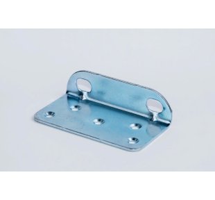 Pát sắt chữ L mạ kẽm 5 lỗ
